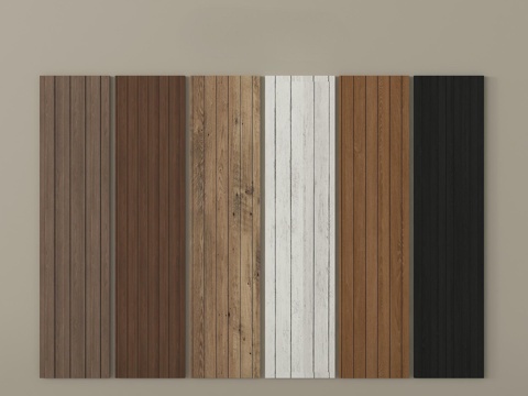 现代木地板 防腐木地板su模型