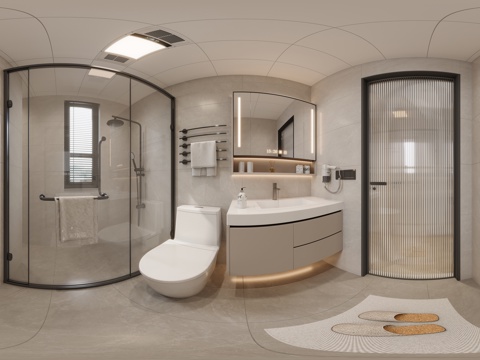  现代简约卫生间 