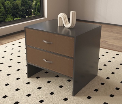 法式床头柜 摆件su模型