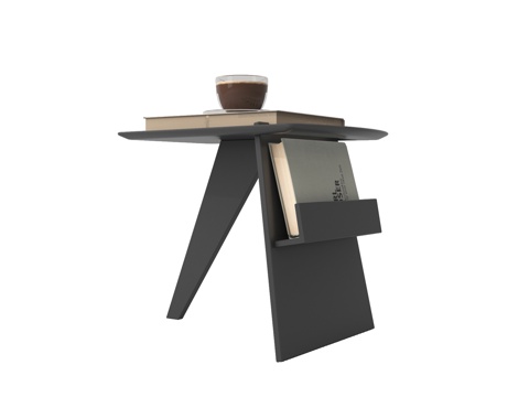 现代边几 角几 实木边几su模型