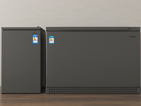 现代冰柜 冷藏柜su模型