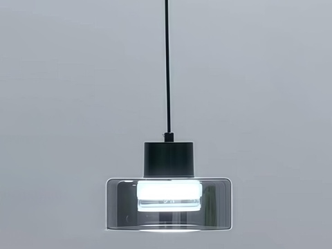  现代小吊灯 装饰灯3d模型 