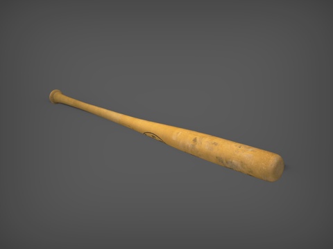  棒球   棒球杆  球杆3d模型 