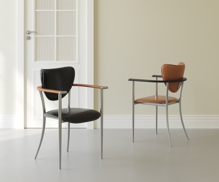 意式轻奢餐椅su模型