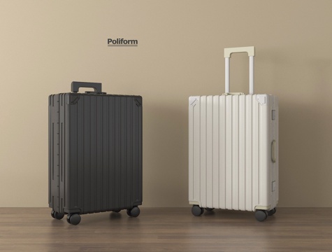 现代行李箱su模型