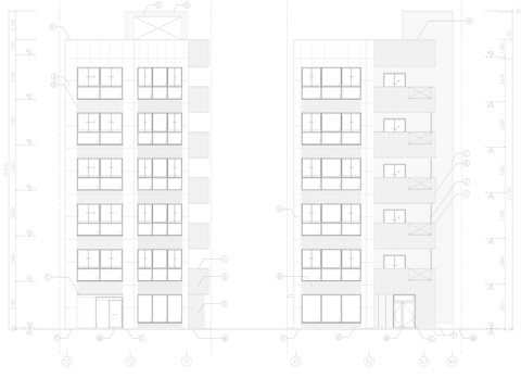 高层建筑公寓 商业建筑 高层住宅  写字楼cad施工图