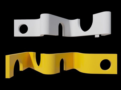 现代景墙 景观墙 广场景观装置 异形景墙 流线型景墙 现代异su模型