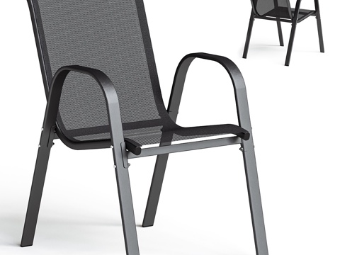  现代 Uplion 户外椅3d模型 