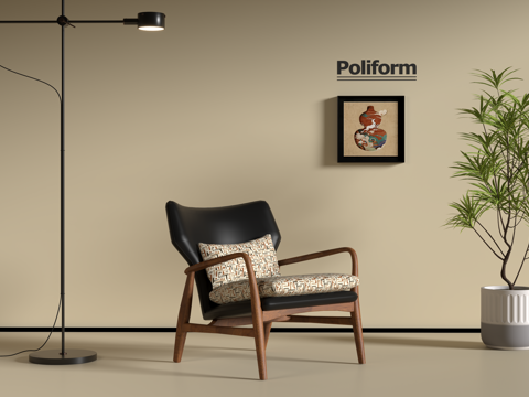 现代极简休闲椅 现代休闲沙发椅 现代极简落地灯 现代绿植su模型