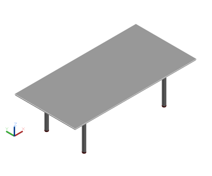 会议桌 长桌子 餐桌cad施工图