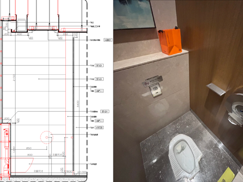卫生间马桶隔间、公共厕所隔断便间、商场卫生间隔断、蹲便马桶间cad施工图cad施工图