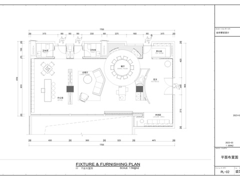 会所施工图cad施工图