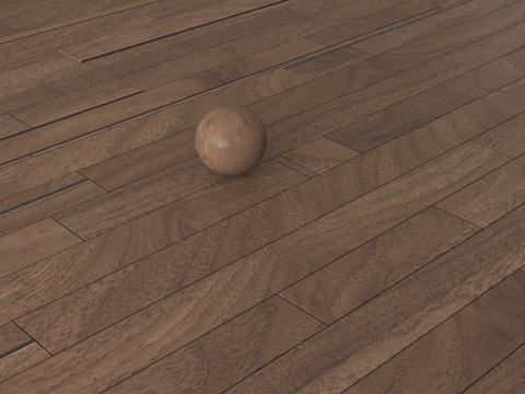 新中式实木地板 拼花木地板su模型