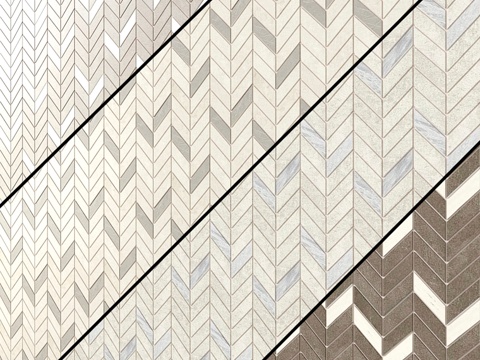 Cove人字纹3d模型