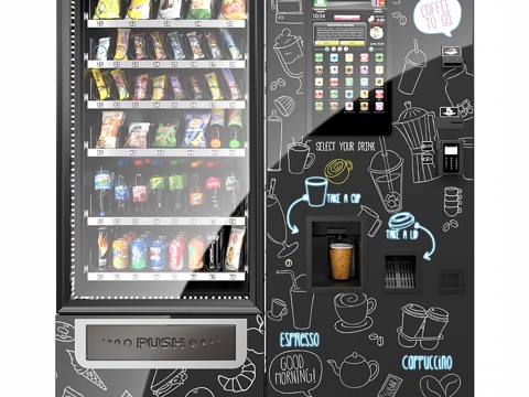 Rosso TO GO咖啡机（含Foodbox配件）3d模型