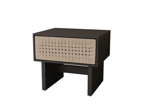 现代床头柜su模型