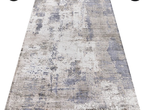 印度人造丝地毯 GATSBY RUG CLOUD3d模型