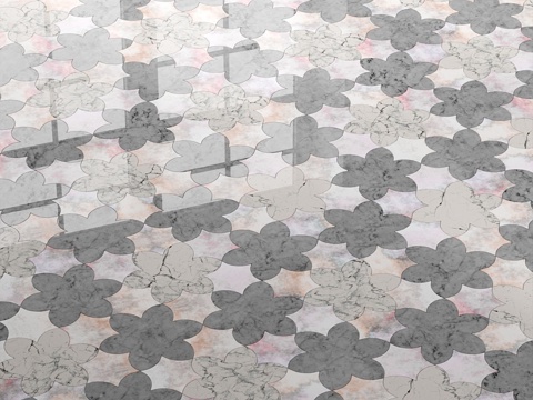  马赛克Sicis SiciStone卡斯巴灰3d模型 