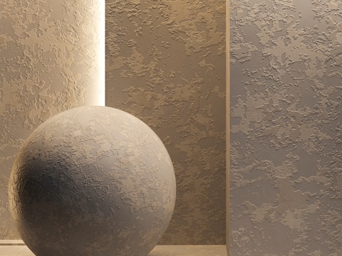  层叠灰泥3d模型 