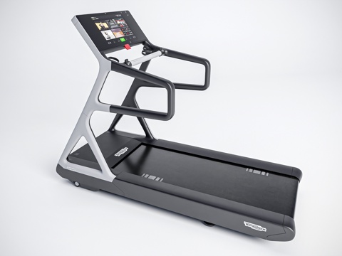  跑步机3d模型 