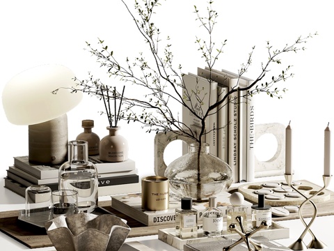 装饰套装363d模型