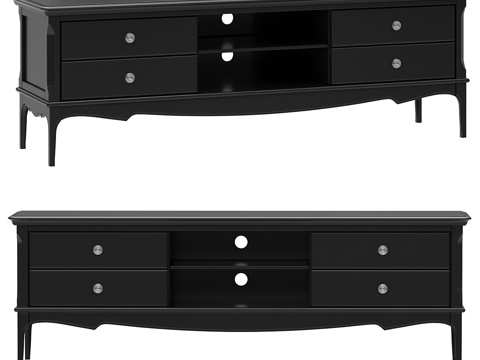 丹顿家居电视架威尼斯3d模型