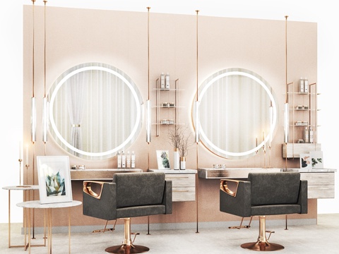  美容沙龙23d模型 