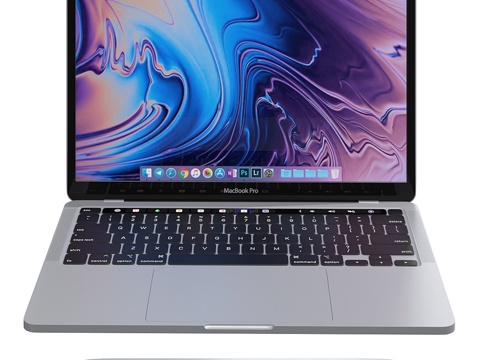  Apple MacBook Pro 133d模型 