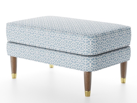  帕克诺尔系列150菲茨罗伊脚凳3d模型 