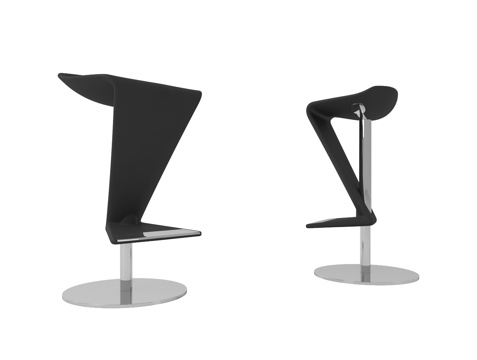 现代吧椅 吧凳su模型