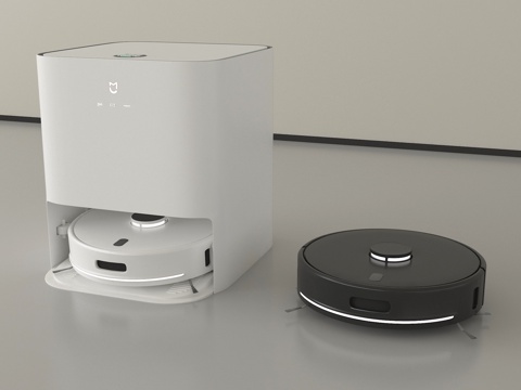 现代扫地机器人su模型