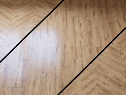  复合地板哈罗Tritty 90维拉诺橡木3d模型 