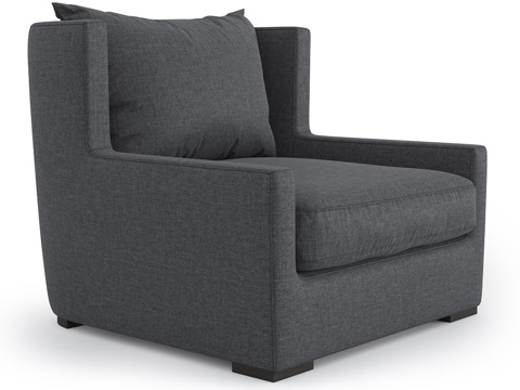  斯莱特沃尔东系列休闲椅3d模型 