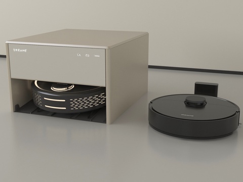 现代扫地机器人su模型