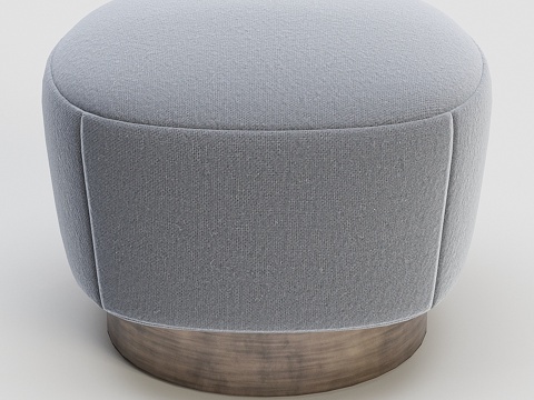  Holly Hunt Pouf Mesa脚凳3d模型 