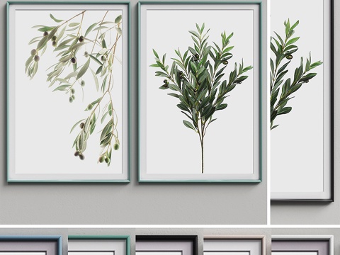 Nice 相框套装 1743d模型