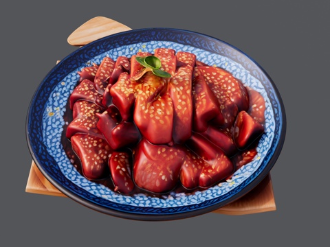 一盘把子肉su模型