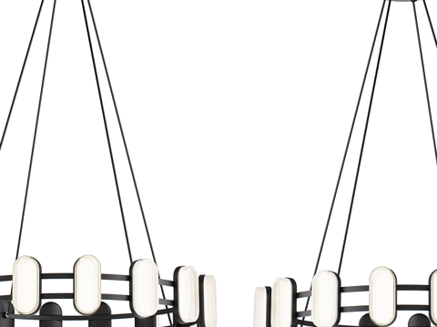  现代简约吊灯 吊灯 简约吊灯 餐厅吊灯 客厅吊灯 灯3d模型 