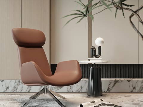  现代休闲椅3d模型 