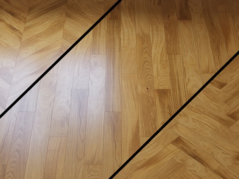  Upofloor（Upofloor）橡木拼花地板3d模型 