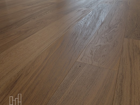  桑给巴尔橡木地板3d模型 