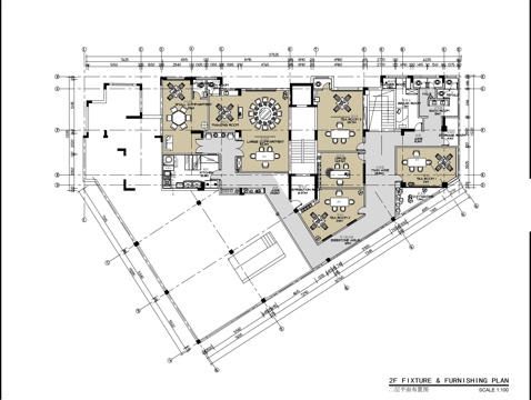 现代新中式会所 两层酒庄 私人会所cad施工图