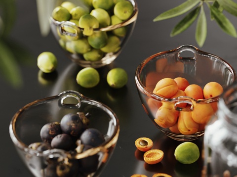 现代水果su模型