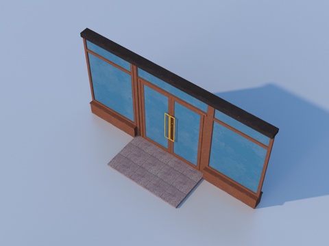  窗户 门窗 构件3d模型 