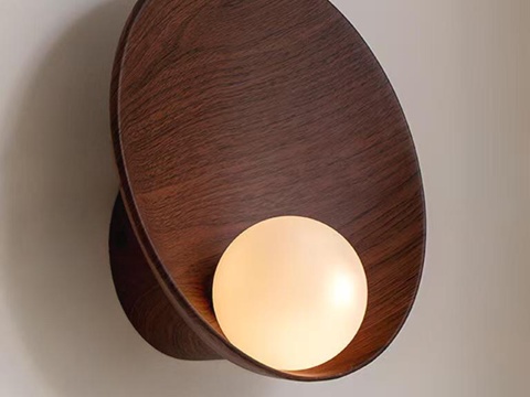 现代壁灯 装饰灯su模型