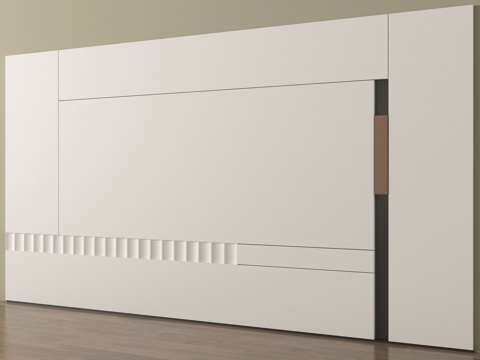  现代背景墙 电视背景墙 沙发背景墙3d模型 