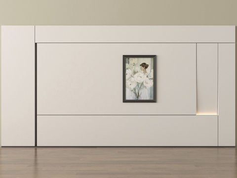 现代背景墙 电视背景墙 沙发背景墙su模型