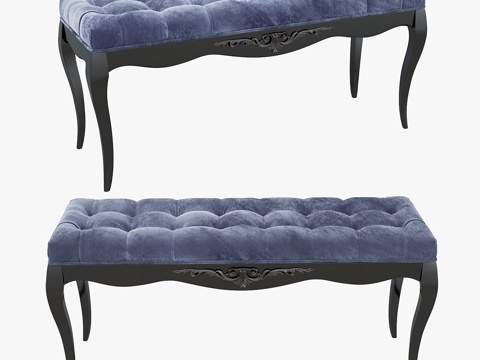  L'atelier Du Meuble夜宴长凳3d模型 