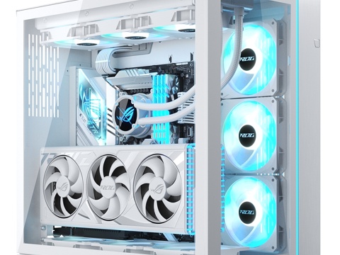  游戏电脑 43d模型 