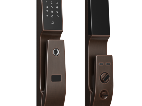 密码锁 指纹锁 防盗锁 智能锁su模型